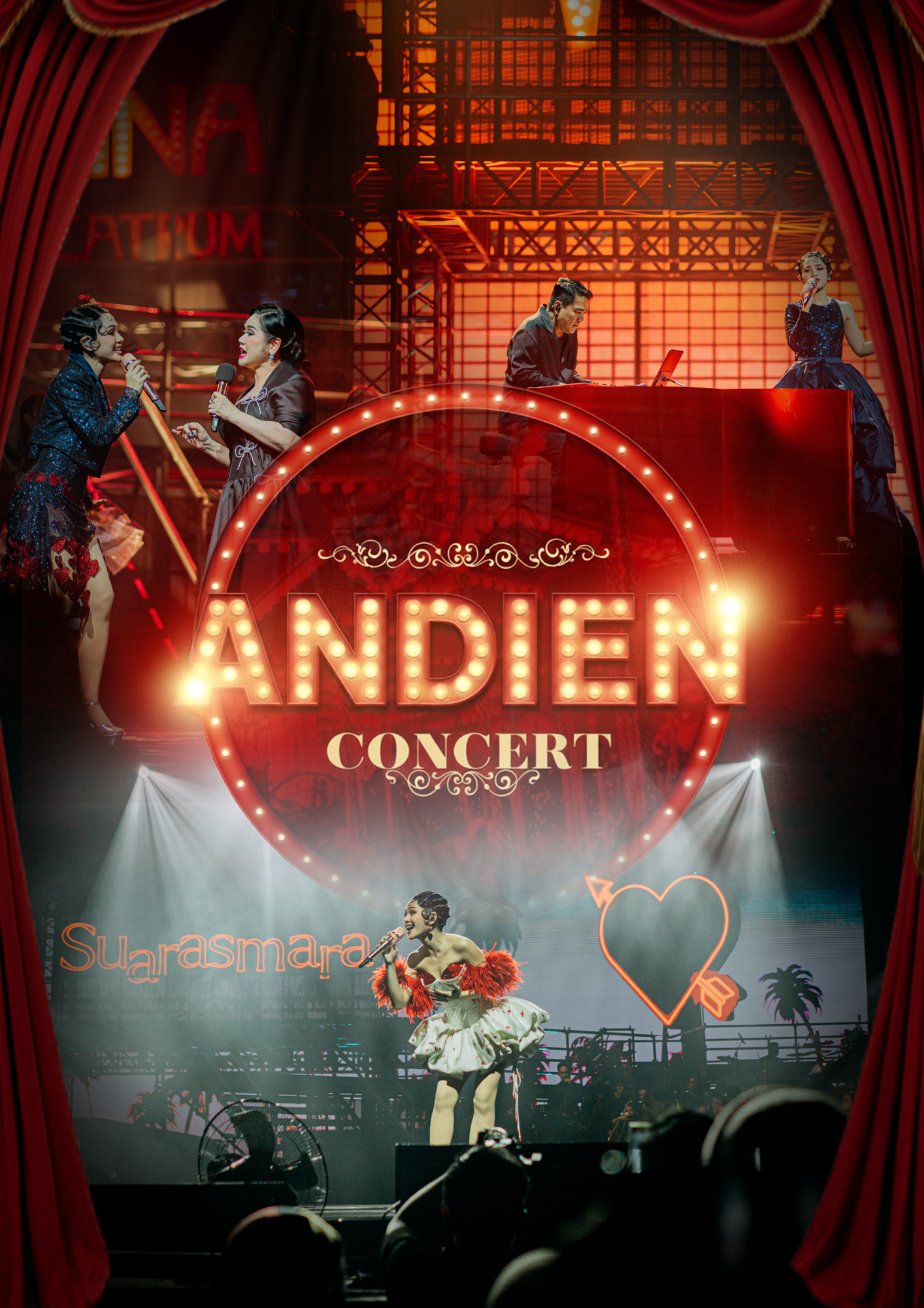 Visuals for Andien Concert 2025
